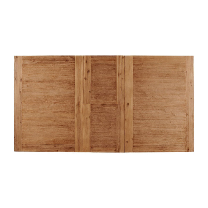 Alpine Furniture Aspen Extension Dining Table, Antique Natural