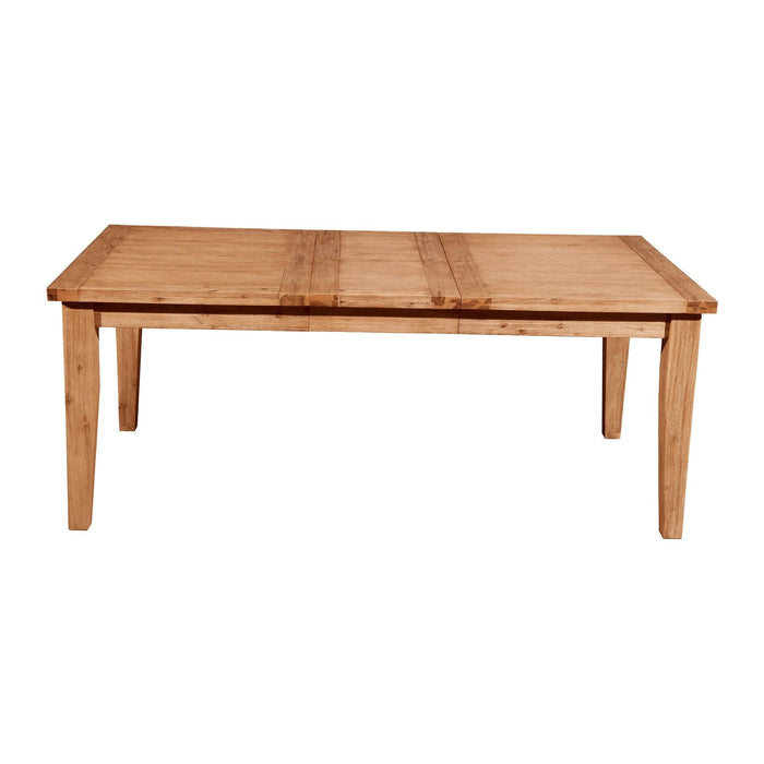 Alpine Furniture Aspen Extension Dining Table, Antique Natural