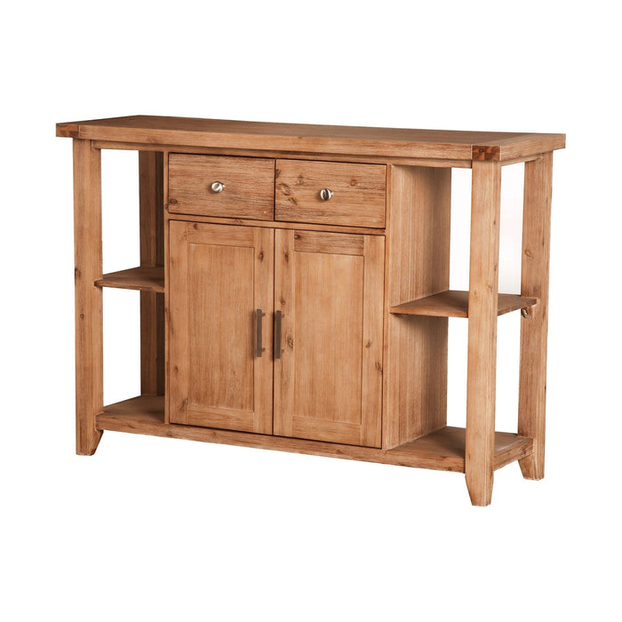 Alpine Furniture Aspen Server, Antique Natural