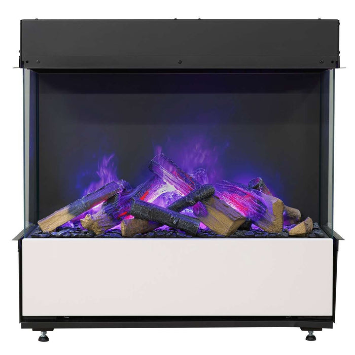 Dimplex Optimyst Aura 30" Water Vapor Built-In Electric Fireplace - violet flame color