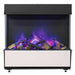 Dimplex Optimyst Aura 30" Water Vapor Built-In Electric Fireplace - violet flame color