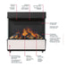 Dimplex Optimyst Aura 30" Water Vapor Built-In Electric Fireplace - features infographic
