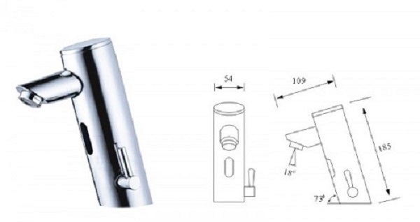 Cascada Showers AutoFlow Pro: Advanced Commercial Sensor Faucet with Integrated Temperature Control - Product Image 10