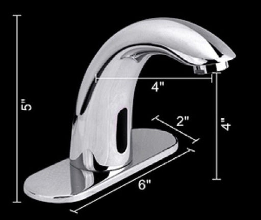 AquaIntelligente Commercial Sensor Faucet by Cascada Showers - Alternate View