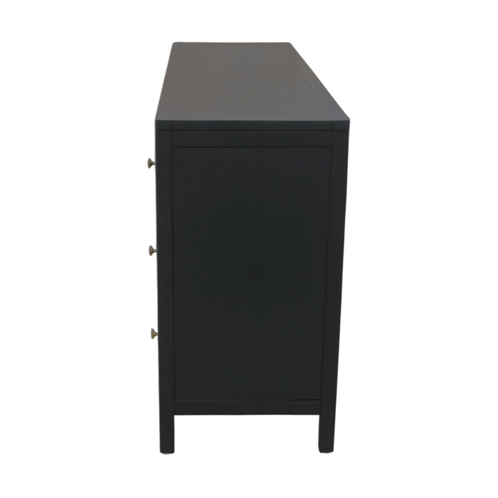 Alpine Furniture Cleo Avery Dresser, Black