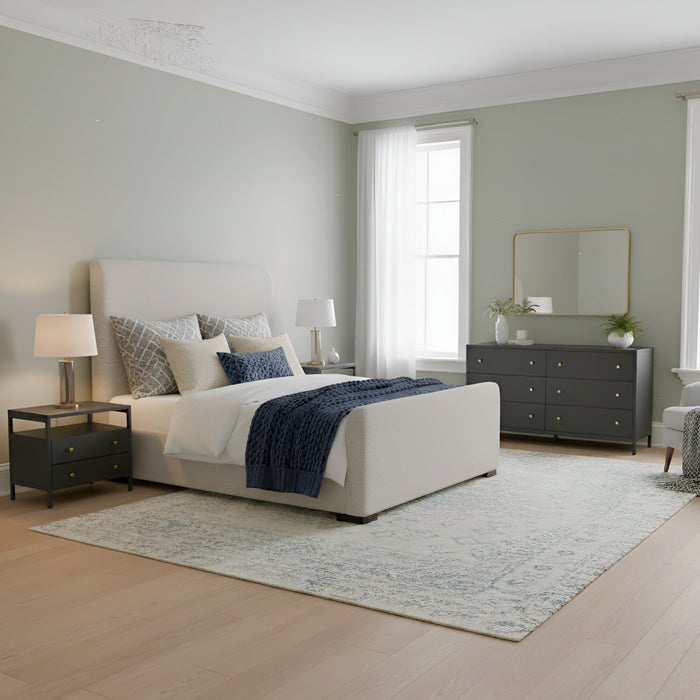 Alpine Furniture Cleo Avery Dresser, Black