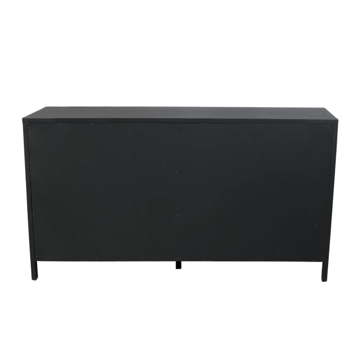 Alpine Furniture Cleo Avery Dresser, Black