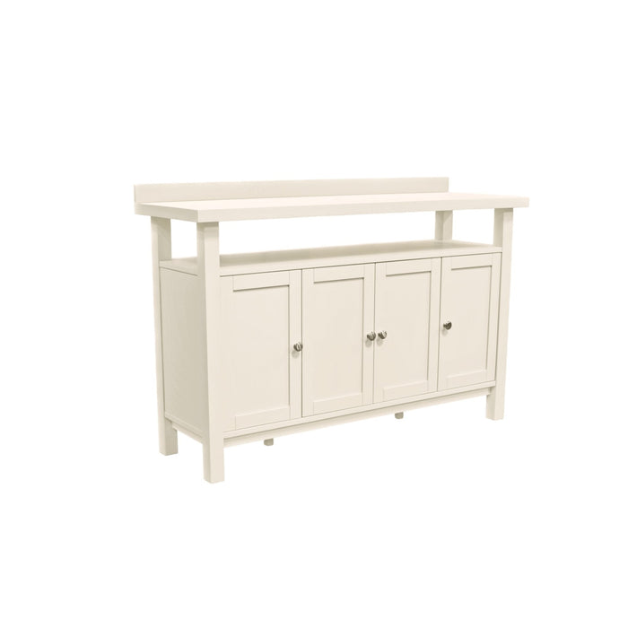 Alpine Furniture Cleo Avery Sideboard, Coconut Milk