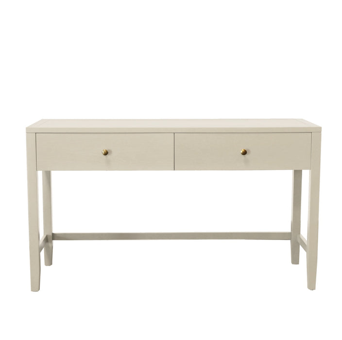 Alpine Furniture Cleo Avery Writing Desk, Coconut Milk