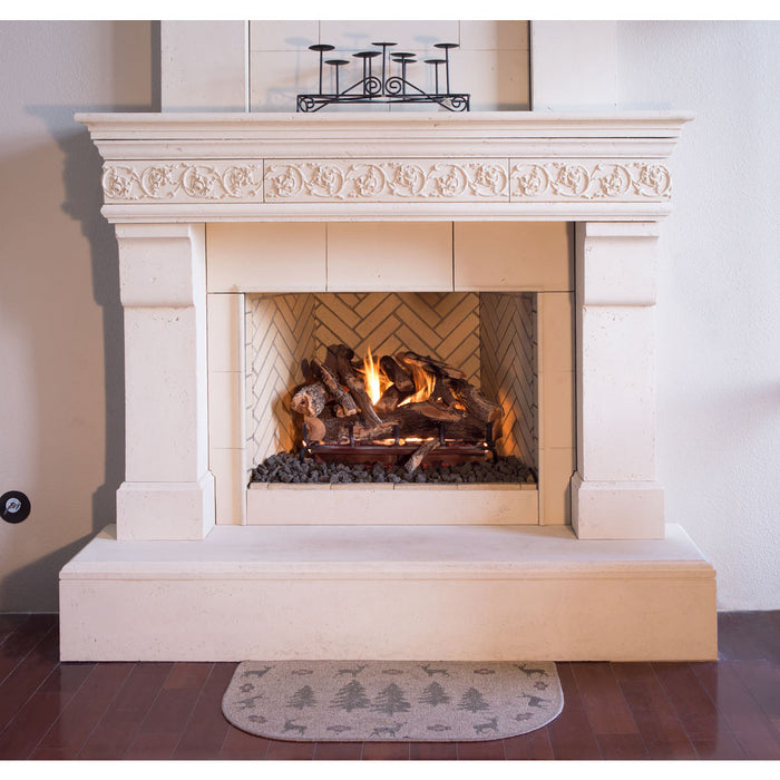 Grand Canyon See-Through Arizona Weathered Oak Vented Gas Log Set