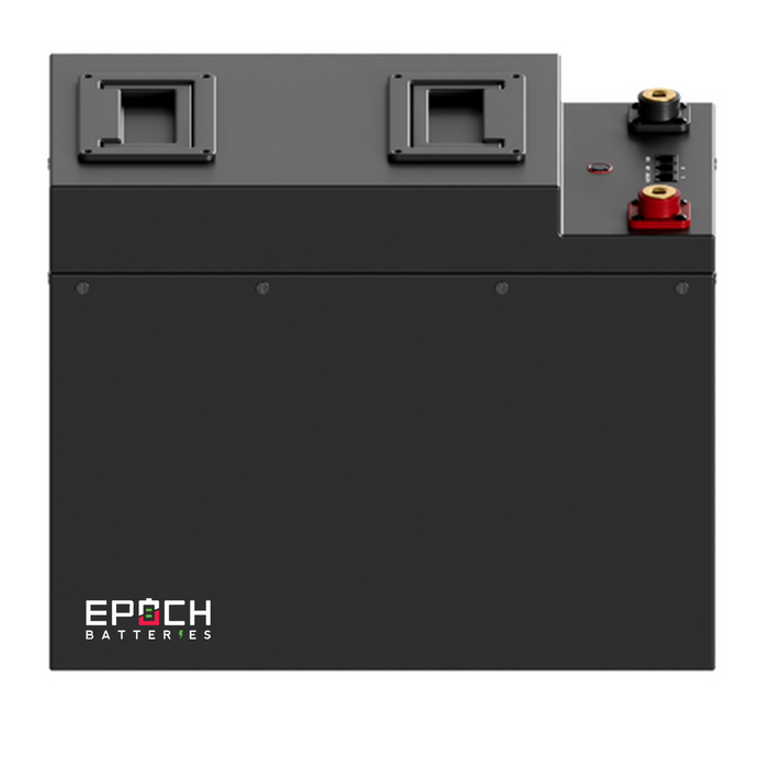 Epoch 12V 334Ah Essential Series LiFePO4 battery — installation example
