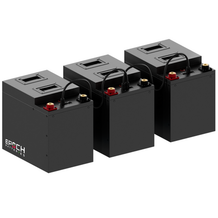 Epoch 12V 334Ah Essential Series LiFePO4 battery — side profile