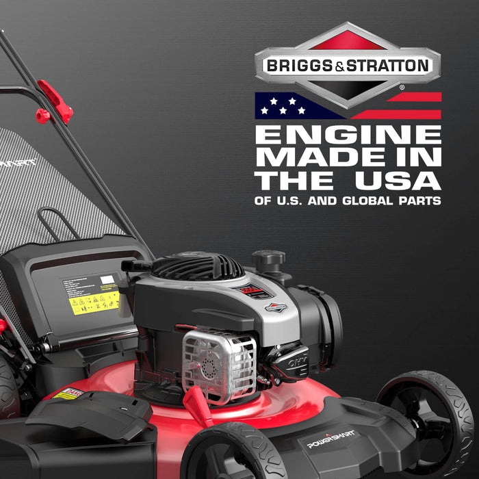 PowerSmart 21'' 140cc Gas Push Lawn Mower w/ Briggs & Stratton E550 Engine B8621P