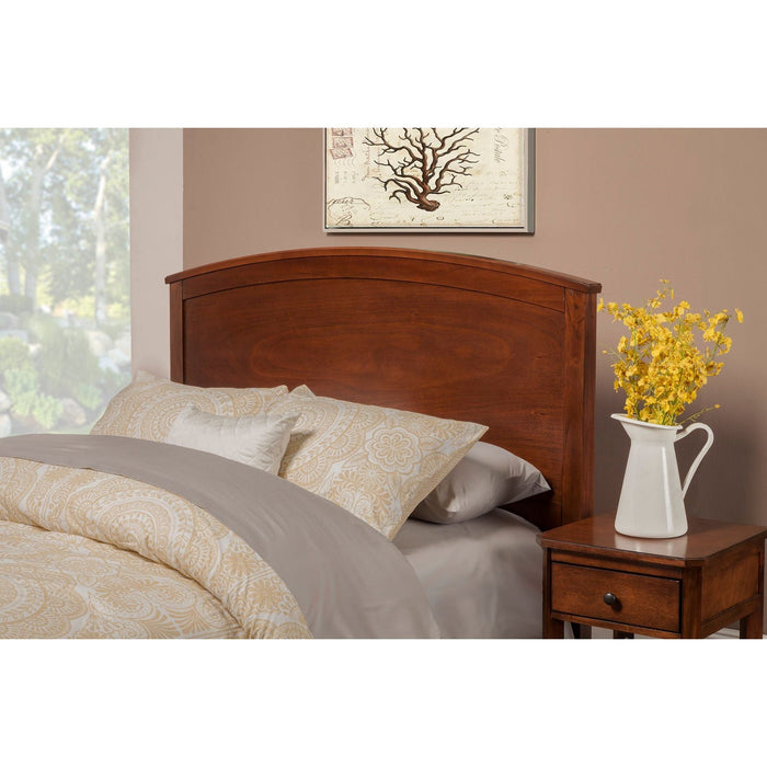 Alpine Furniture Baker Headboard Only, Mahogany