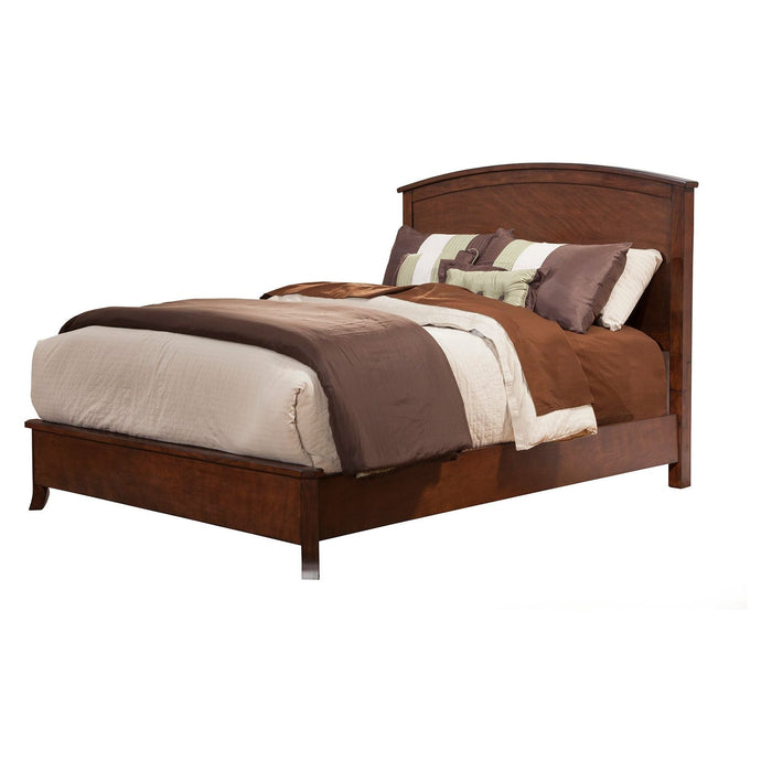 Alpine Furniture Baker Panel Bed, Mahogany