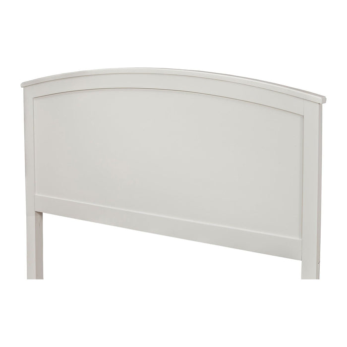 Alpine Furniture Baker Panel Bed, White