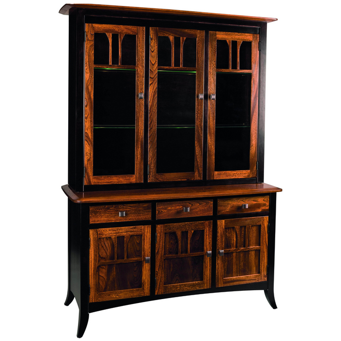 Barkman Furniture Christy 3-Door Hutch & Buffet