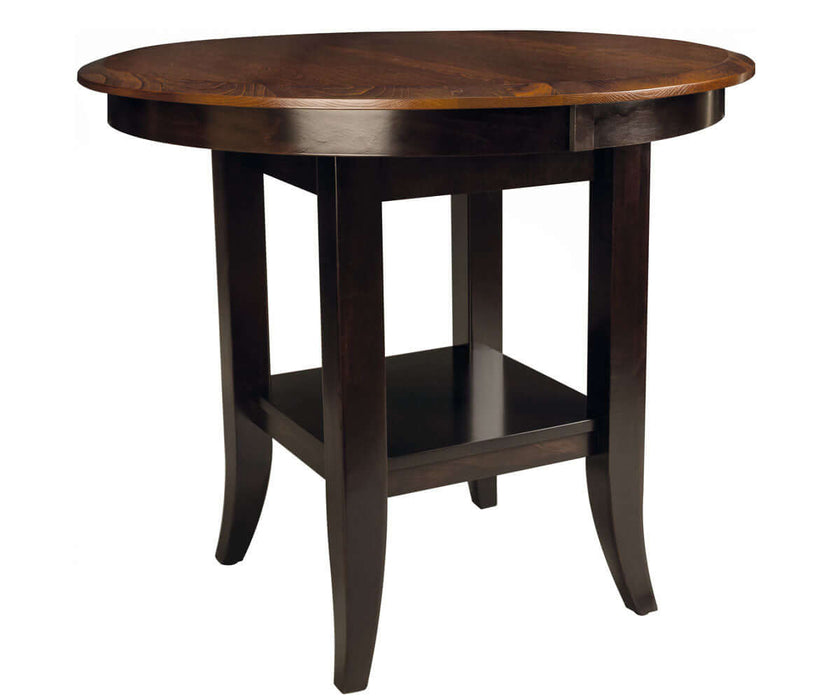 BARKMAN FURNITURE Christy Round Solid Top Dining Table