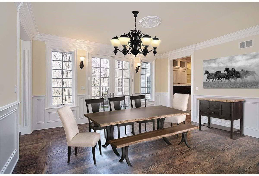 Barkman Furniture Double Curve Chair - Armless Grey Accent  Chair - Single Sofa