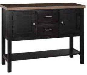 Barkman Furniture Studio Round Buffet Table with Storage - Main Product Image