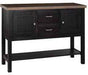 Barkman Furniture Studio Round Buffet Table with Storage - Main Product Image