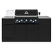 Broil King Baron 590i Shadow Island propane grill island