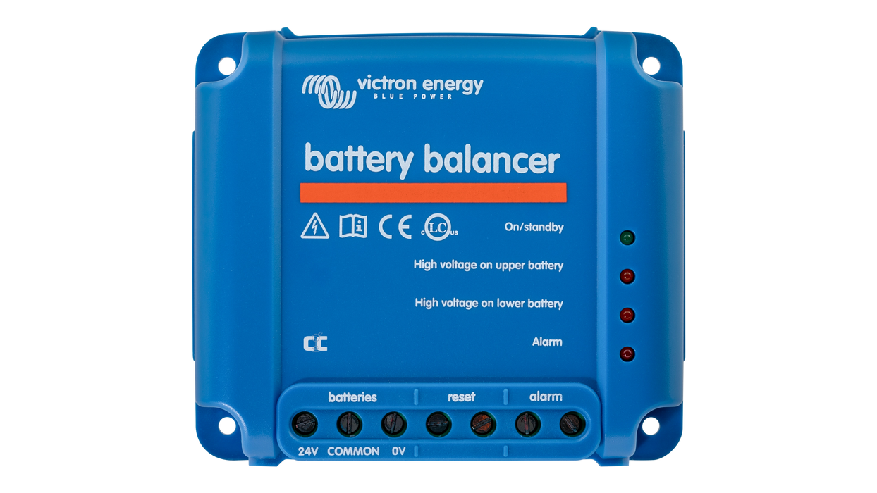 High quality photo of the Victron Battery Balancer Top. Photographed by Current Connected.