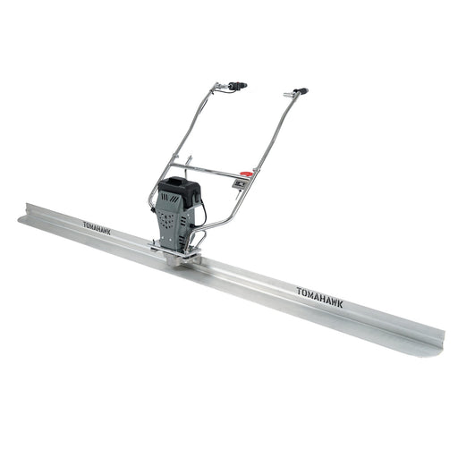 Battery Powered Vibrating Concrete Power Screed 36V/5Ah Float Finishing Tool (Choose 4ft, 6ft, 8ft, 10ft, 12ft, 14ft) - front view