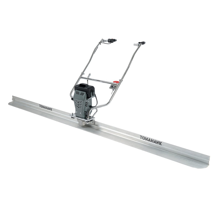 Tomahawk Power Battery Powered Vibrating Concrete Power Screed 36V/5Ah Float Finishing Tool (Choose 4ft, 6ft, 8ft, 10ft,...