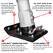 Tomahawk Power 2.4 HP Battery Powered Vibratory Rammer Tamper Compactor with Honda GXE2.0S Motor - Product Image 5