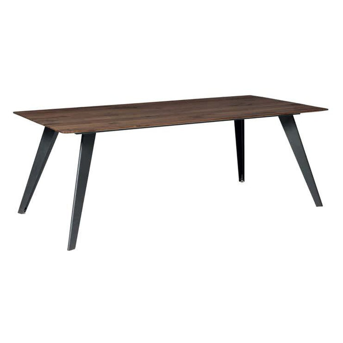 2076 - Bergen Rectangle Dining Table - Steel Legs