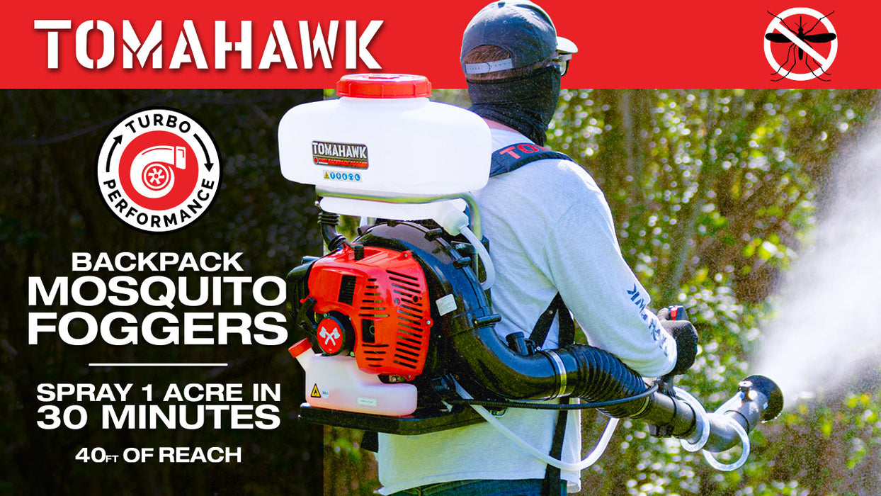 Tomahawk Power 3.7 Gal Turbo Boosted Backpack Mosquito Fogger Leaf Blower for Pest Control - Product Image 5