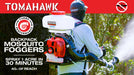 Tomahawk Power 3.7 Gal Turbo Boosted Backpack Mosquito Fogger Leaf Blower for Pest Control - Product Image 5