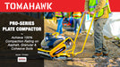 Tomahawk Power Wheel Kit for TPC90H Plate Compactor - Detail View