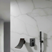 wonderland shower inc Waterfall Wall-mount Bath Tub Filler Faucet with Handheld Shower Oil Rubbered bronze or... - Side View