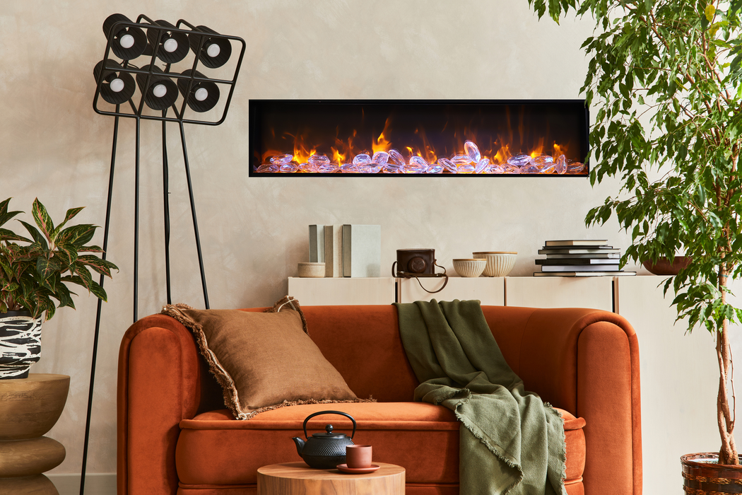 40" Electric Fireplace BI-40-DEEP-OD-LUMINA - side view