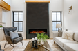 100" Electric Fireplace SYM-100-XT-BESPOKE - angle view