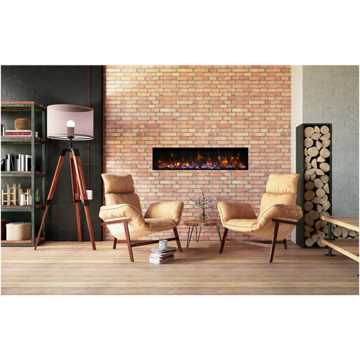 40" Electric Fireplace BI-40-DEEP-OD-LUMINA - front view