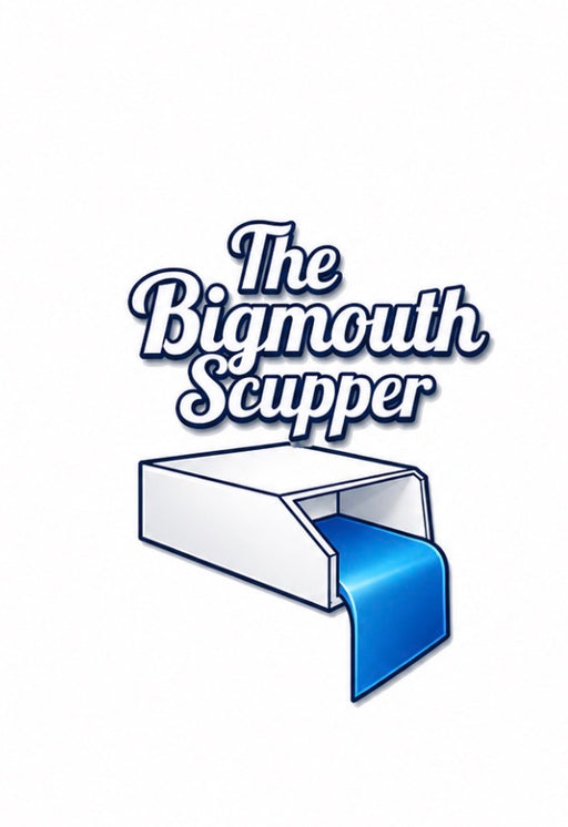 TessaRai Big Mouth Scupper — ABS Pool/Wall Scupper