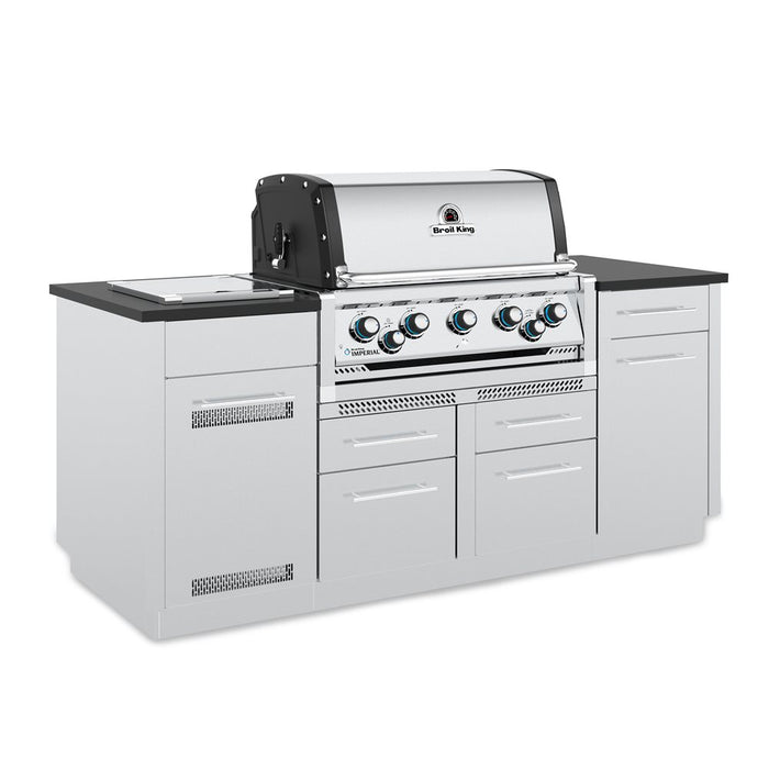 Broil King Imperial S 590i Island natural gas grill island