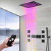 Cascada Luxury 15"x23" Bluetooth Shower Speaker System with LED Music Shower