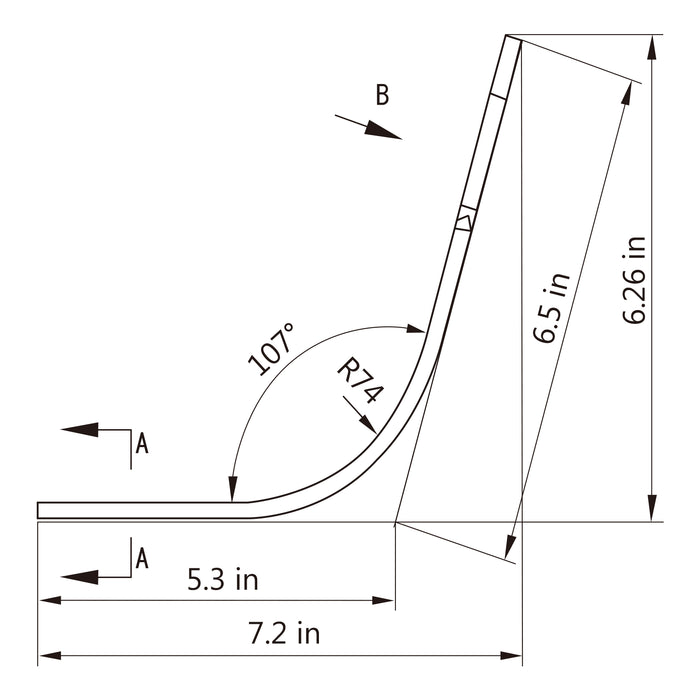 ( 1 Pack / 12 Pcs ) Blades for PTO Rotary Tiller (SKU: 150190; 150191; 150192; 150193）
