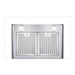 Cosmo 4-Piece Appliance Package - 30-Inch Single Oven Electric Range, Wall Mount Range Hood, Dishwasher, and Refrigerator in Stainless Steel (COS-4PKG-030) Cosmo