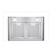 Cosmo 4-Piece Appliance Package - 30-Inch Dual Fuel Range, Wall Mount Range Hood, Dishwasher and Refrigerator in Stainless Steel (COS-4PKG-042) Cosmo