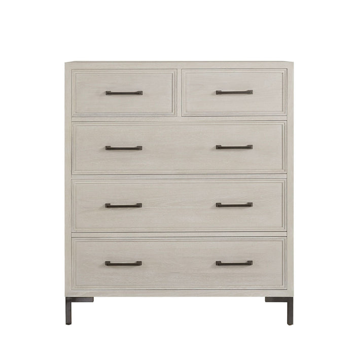 Alpine Furniture Bradley Chest, Antique White