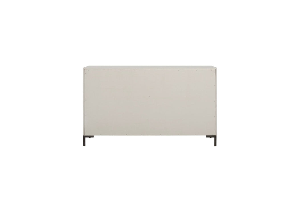 Alpine Furniture Bradley Dresser, Antique White