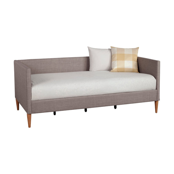 Alpine Furniture Britney Daybed, Dark Grey Linen