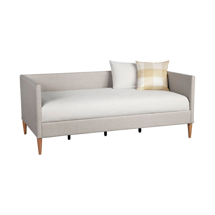 Alpine Furniture Britney Daybed, Light Grey Linen