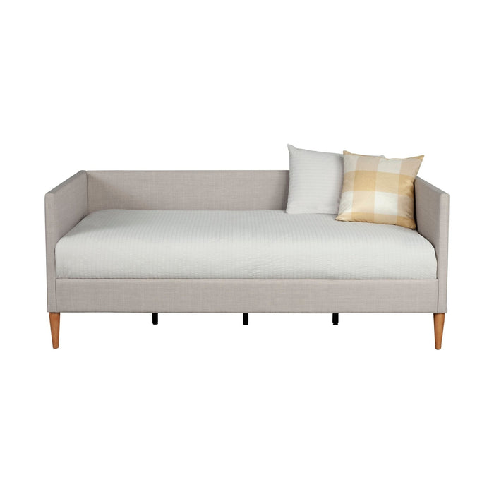 Alpine Furniture Britney Daybed, Light Grey Linen