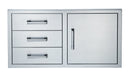Primo Single Door With Triple Drawer, 42-In. BSAW4222ST
